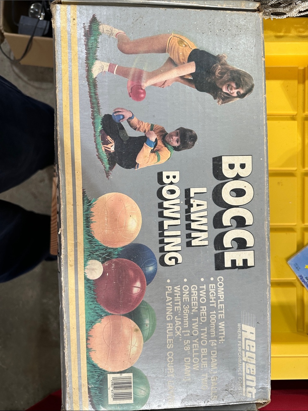 Vintage Regent Bocce Lawn Bowling